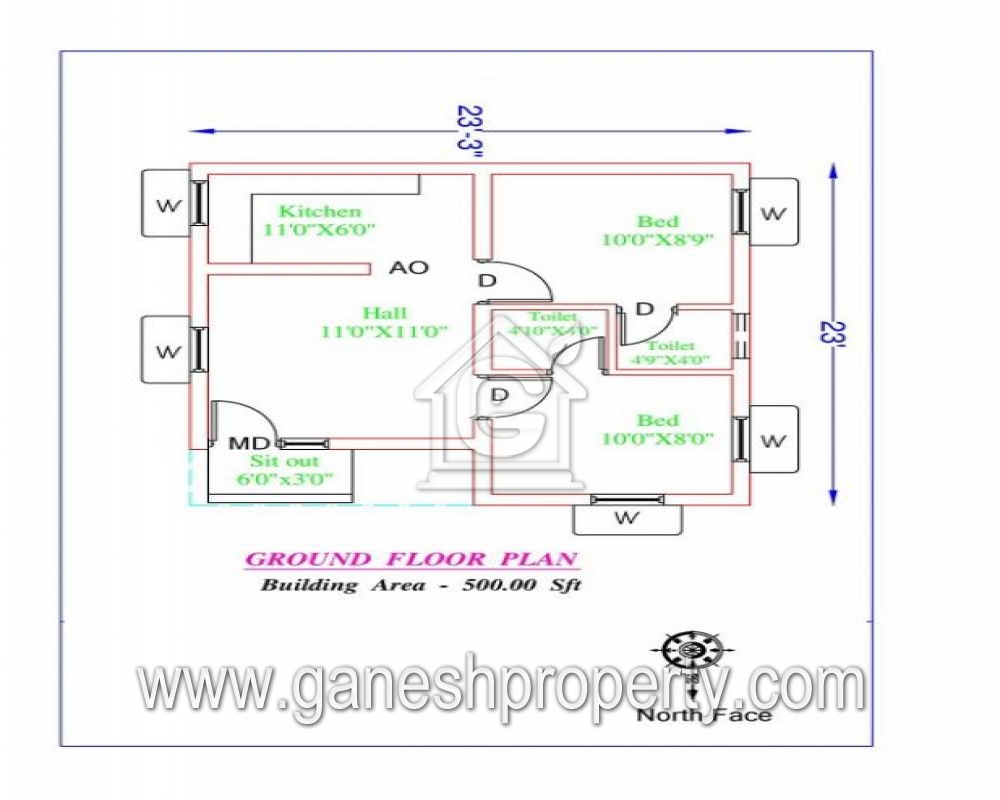 Floor Plan- Ground Floor
